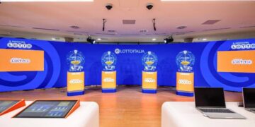 Lotto, inaugurazione della nuova sala estrazionale di Milano