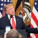 Trump, l’omaggio a Cristoforo Colombo e le battute: “Il mio amico Pavarotti…”